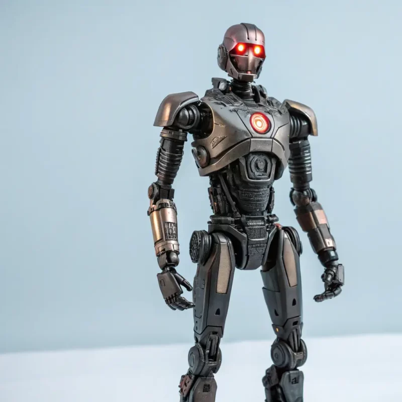 Robot Action Figure with Accessories